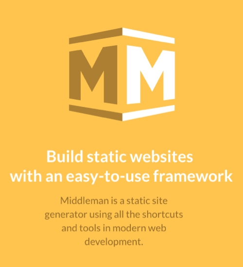 сайты MailChimp, Nest и Simple построены на Middleman.